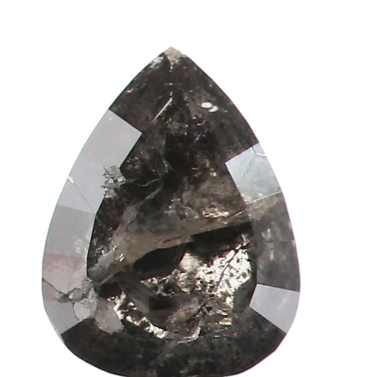 Diament 0.88 ct Salt and Pepper/I3
