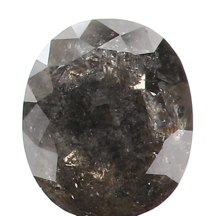 Diament 1.12 ct Salt and Pepper/I3