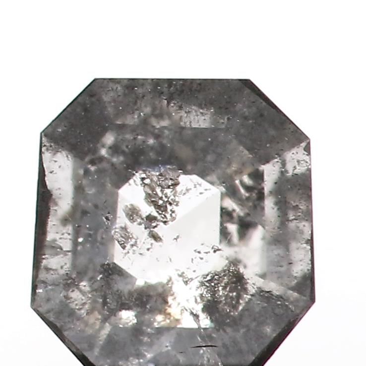 Diament 0.48 ct Salt and Pepper/I2