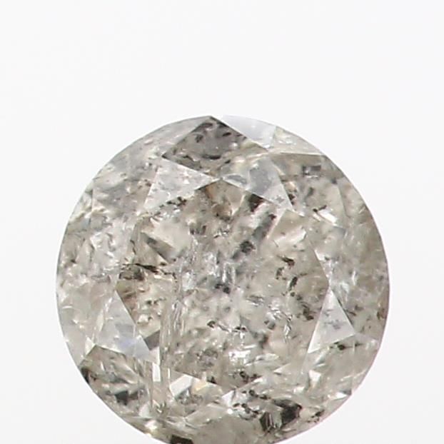 Diament 0.52 ct Salt and Pepper/I3