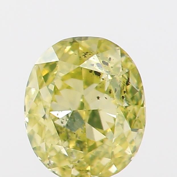 Diament 0.26 ct Fancy Greenish Yellow/SI2