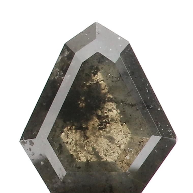 Diament 0.98 ct Salt and Pepper/I3