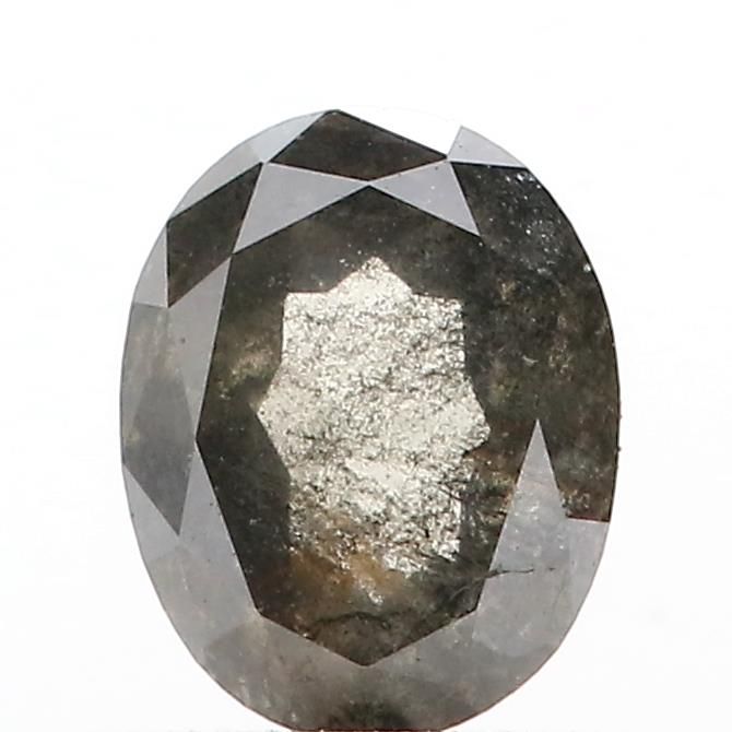 Diament 0.58 ct Salt and Pepper/I3