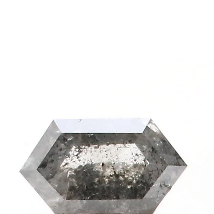 Diament 0.48 ct Salt and Pepper/I3