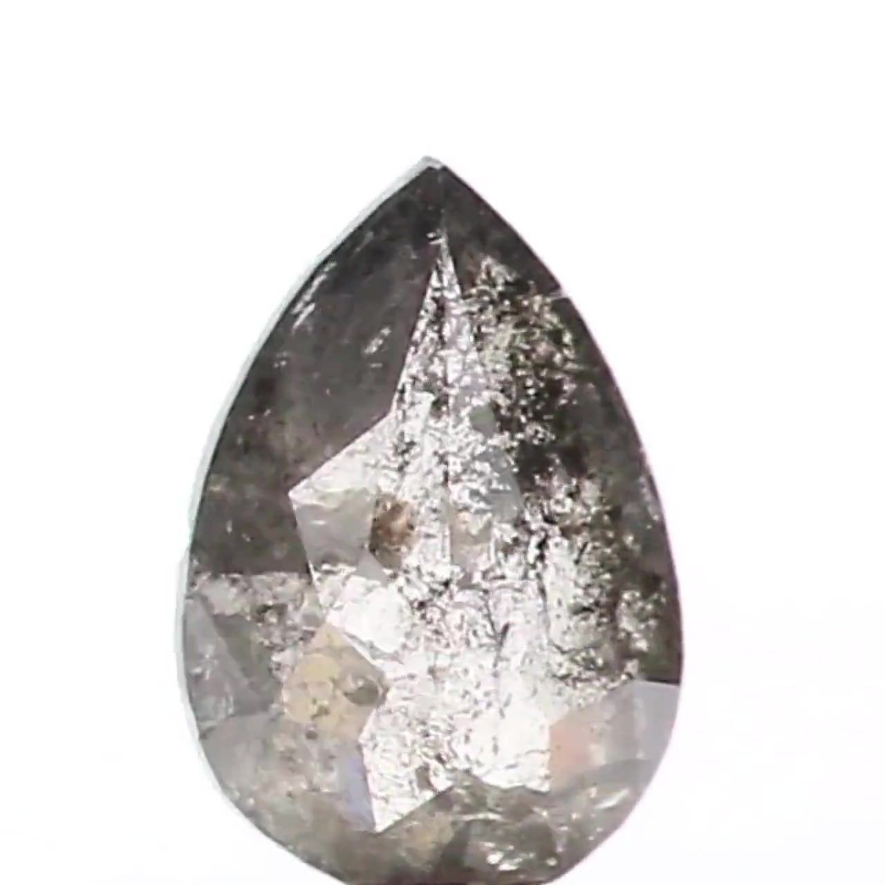 Diament 0.32 ct Salt and Pepper/I3