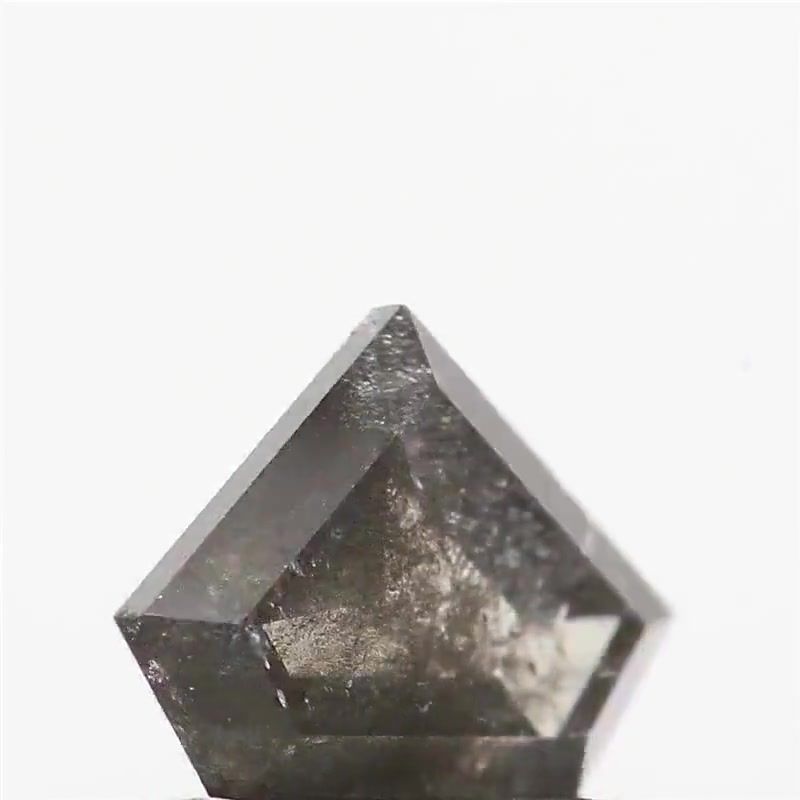 Diament 0.81 ct Salt and Pepper/I3