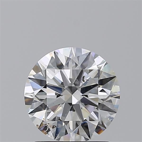Diamant Rond 1.54 ct - Couleur E - Pureté SI2