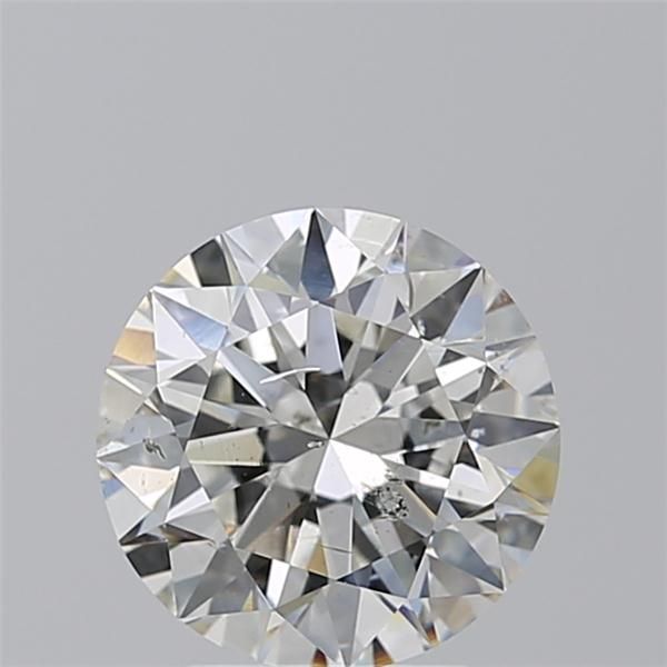 Diamant Rond 2.60 ct - Couleur H - Pureté SI2