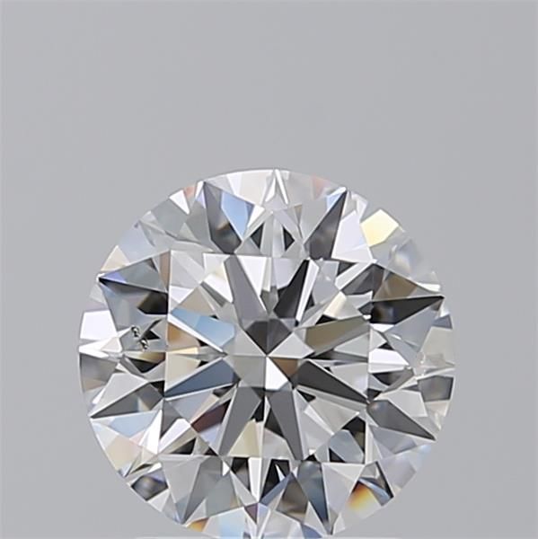 Diamant Rond 2.06 ct - Couleur D - Pureté SI1