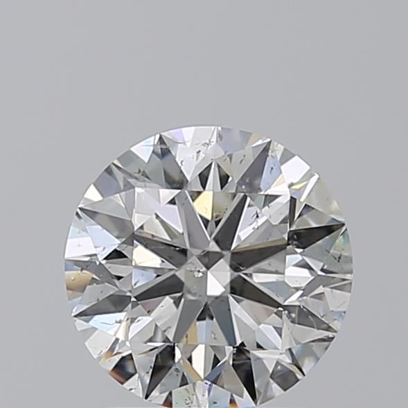 Diamant Rond 2.01 ct - Couleur G - Pureté SI2