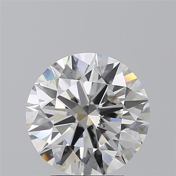 Diamant Rond 3.00 ct - Couleur I - Pureté SI2