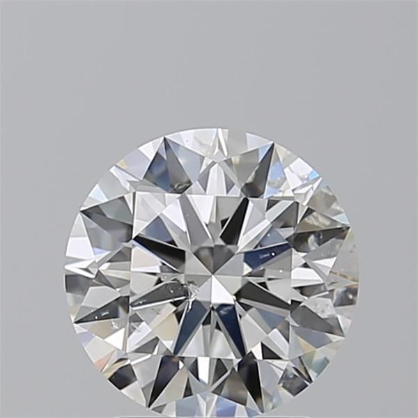 Diamant Rond 2.01 ct - Couleur G - Pureté SI2
