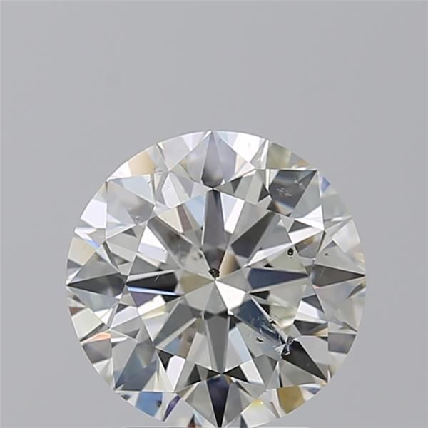 Diamant Rond 3.01 ct - Couleur I - Pureté SI2