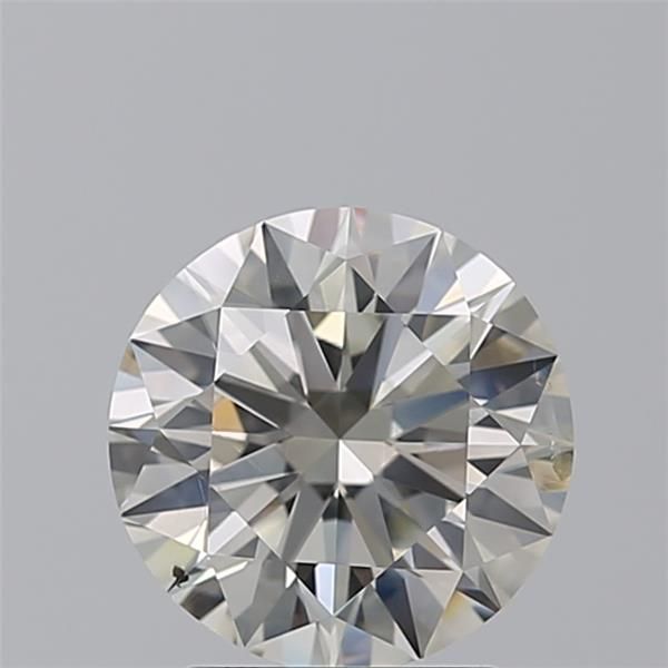 Diamant Rond 2.51 ct - Couleur J - Pureté SI2