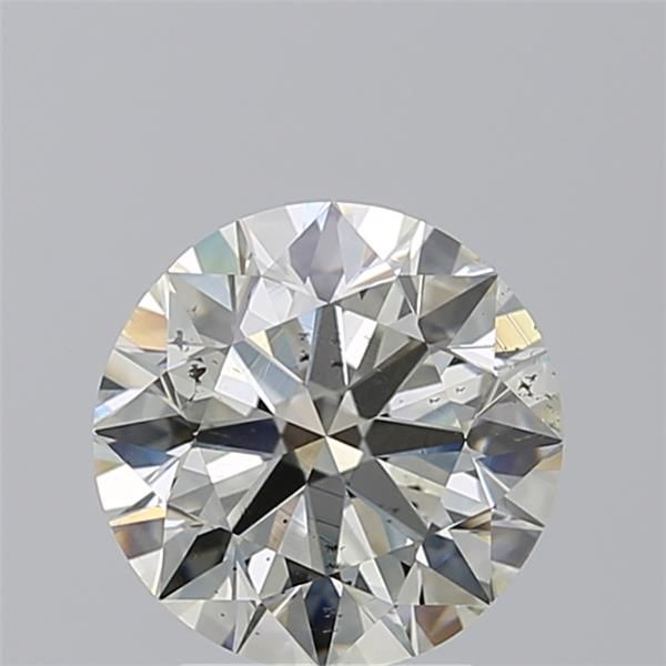 Diamant Rond 2.80 ct - Couleur J - Pureté SI2