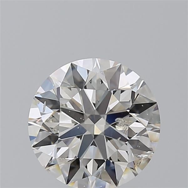 Diamant Rond 2.58 ct - Couleur I - Pureté SI2