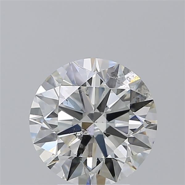 Diamant Rond 3.01 ct - Couleur I - Pureté SI2
