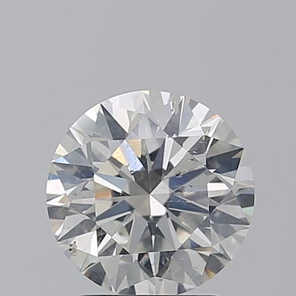 Diamant Rond 2.06 ct - Couleur H - Pureté SI2