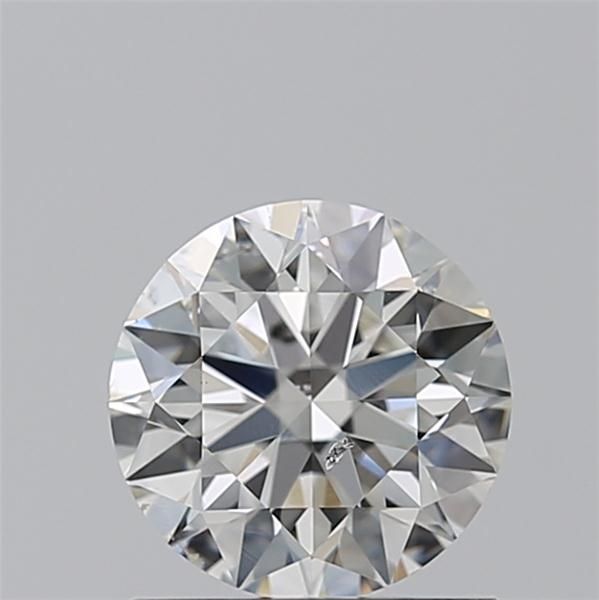 Diamant Rond 1.07 ct - Couleur G - Pureté SI2