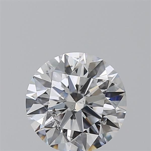 Diamant Rond 1.01 ct - Couleur D - Pureté SI2