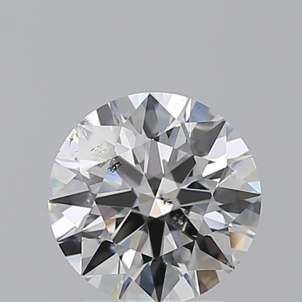 Diamant Rond 2.01 ct - Couleur F - Pureté SI2