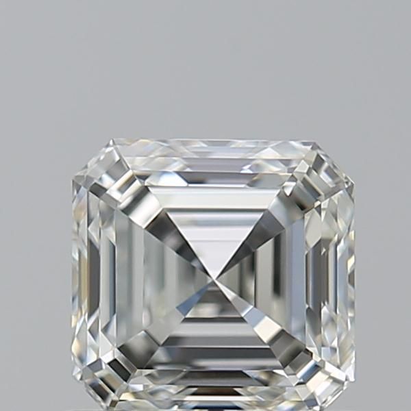 Diamant Asscher 0.90 ct - Couleur H - Pureté VVS1