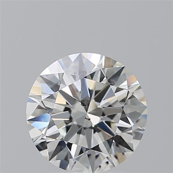 Diamant Rond 2.52 ct - Couleur H - Pureté SI2