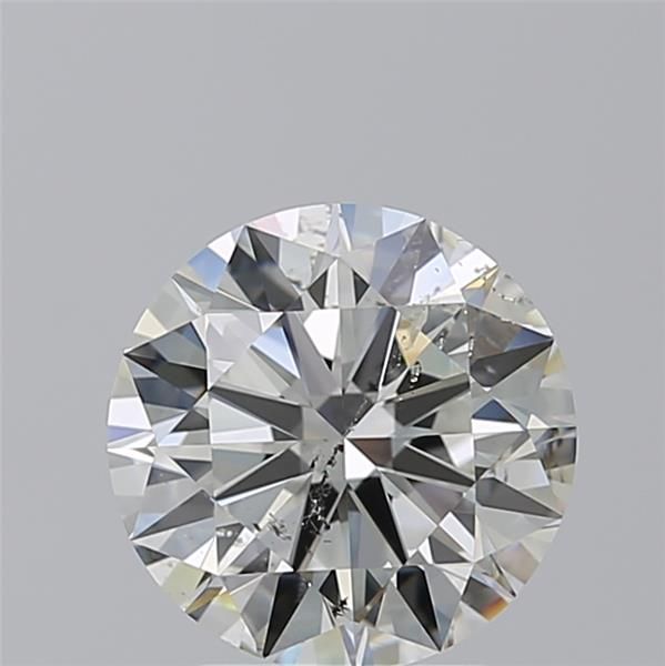 Diamant Rond 3.01 ct - Couleur J - Pureté SI1