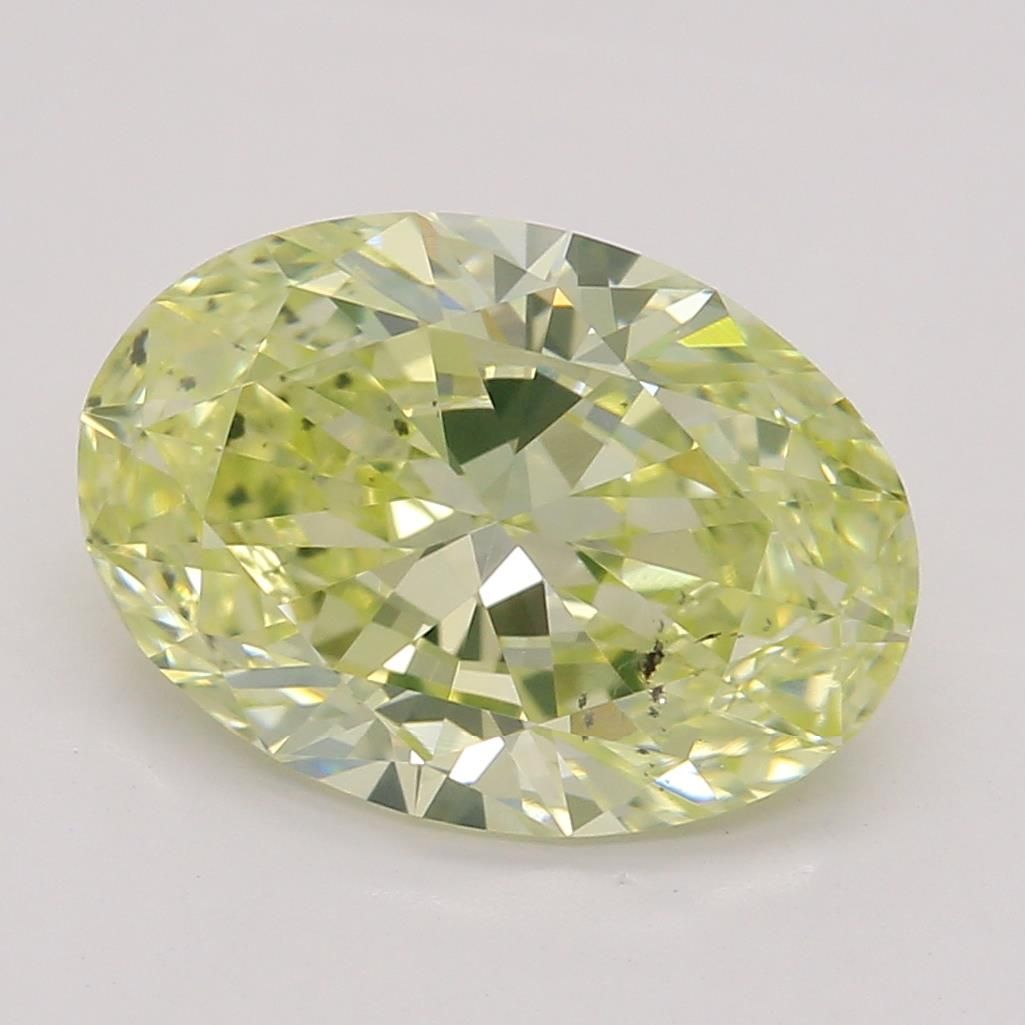 Diament 1.53 ct Fancy Yellow/SI1