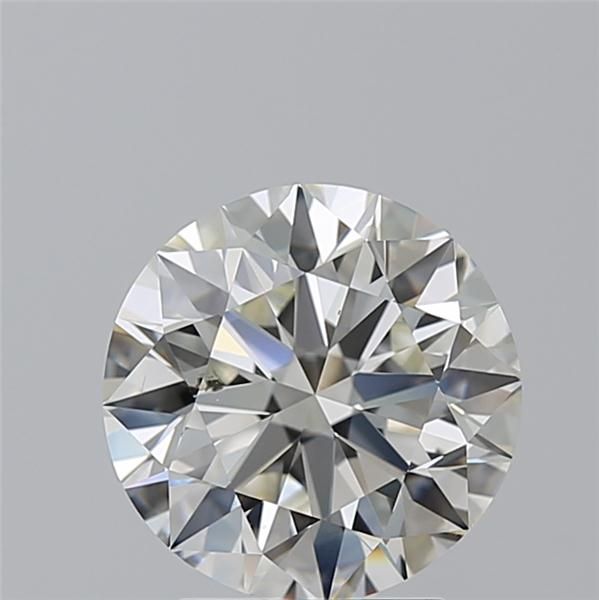 Diamant Rond 3.01 ct - Couleur J - Pureté SI1