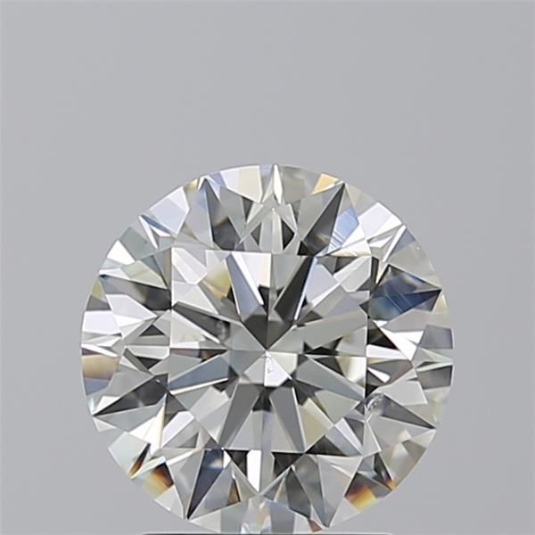 Diamant Rond 2.51 ct - Couleur J - Pureté SI1