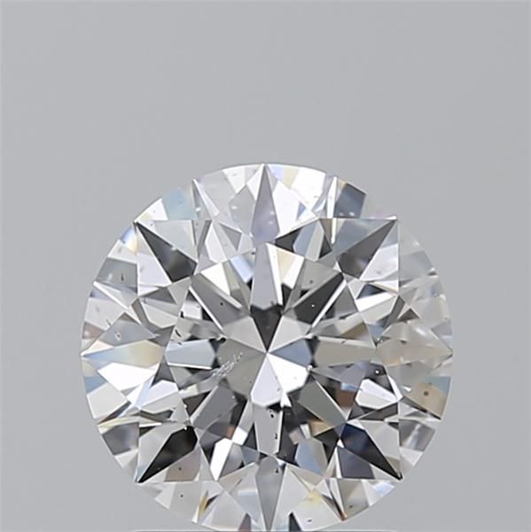 Diamant Rond 2.02 ct - Couleur D - Pureté SI2