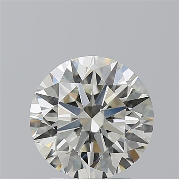 Diamant Rond 2.50 ct - Couleur J - Pureté SI1