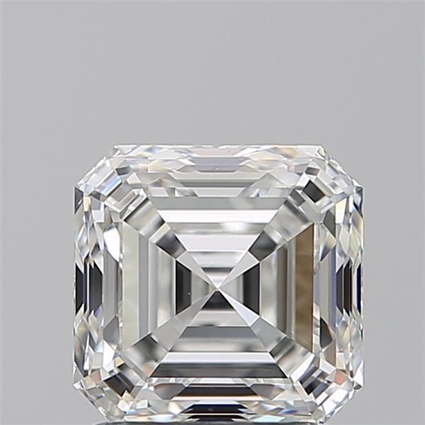 Diamant Asscher 1.71 ct - Couleur F - Pureté VS1