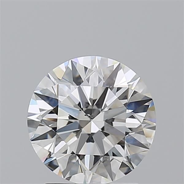 Diamant Rond 2.02 ct - Couleur F - Pureté SI1
