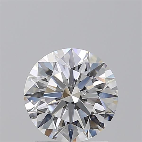 Diamant Rond 1.61 ct - Couleur D - Pureté SI1