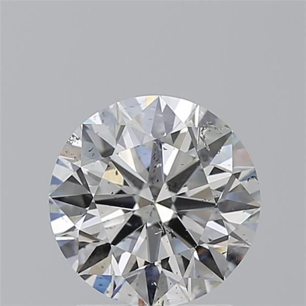 Diamant Rond 2.01 ct - Couleur G - Pureté SI2