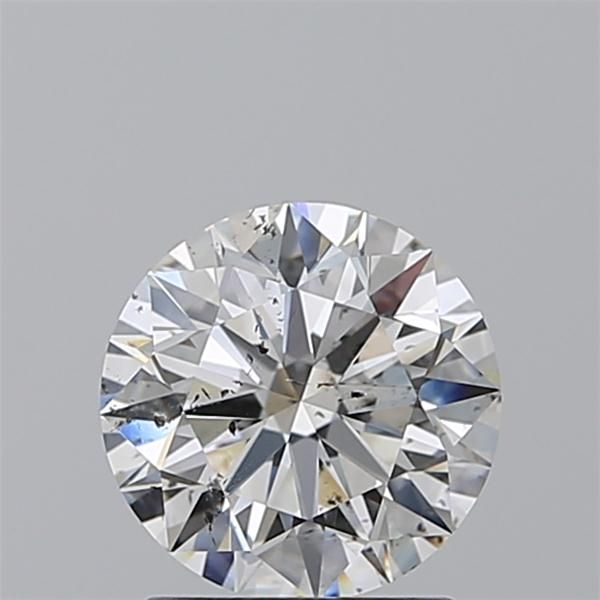 Diamant Rond 1.73 ct - Couleur F - Pureté SI2