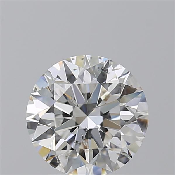 Diamant Rond 2.01 ct - Couleur F - Pureté SI2