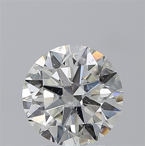 Diamant Rond 2.50 ct - Couleur J - Pureté SI2