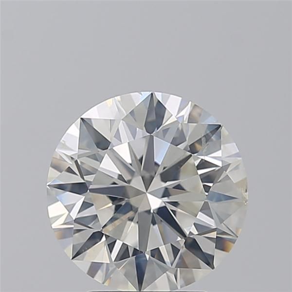 Diamant Rond 3.02 ct - Couleur I - Pureté SI2