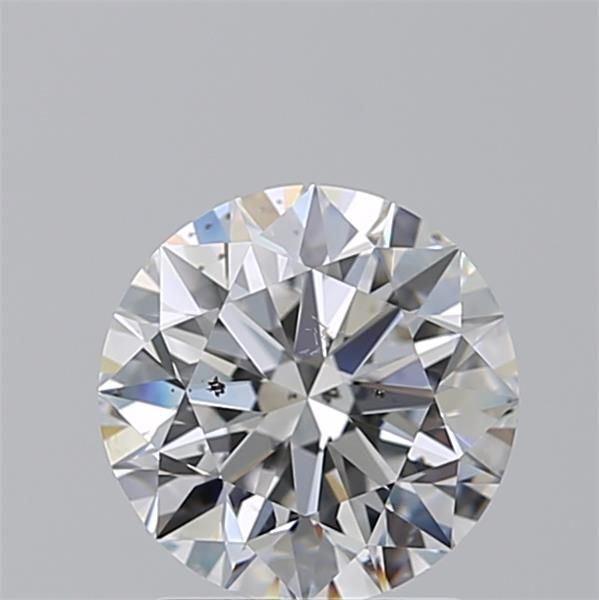Diamant Rond 2.01 ct - Couleur D - Pureté SI1