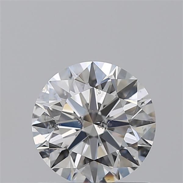 Diamant Rond 1.01 ct - Couleur G - Pureté SI2