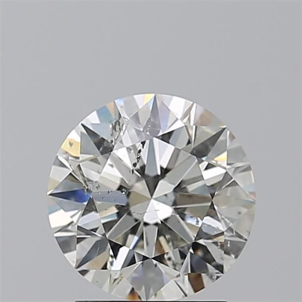 Diamant Rond 2.01 ct - Couleur I - Pureté SI2