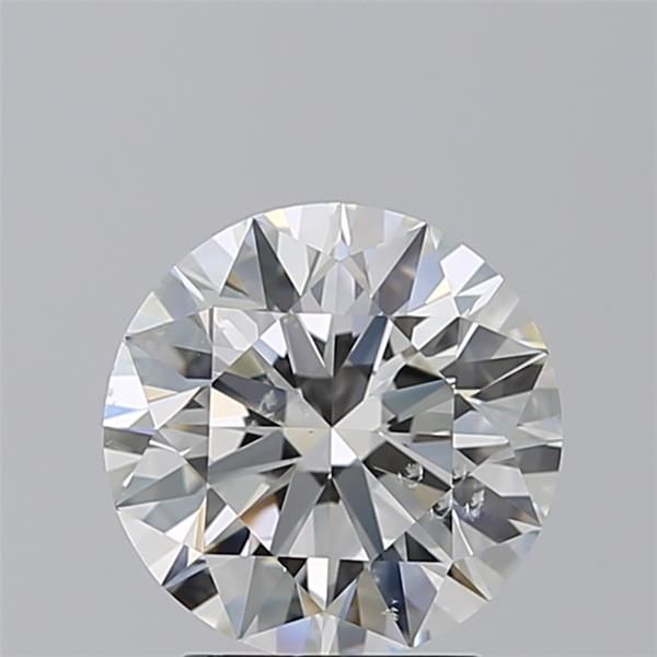 Diamant Rond 2.50 ct - Couleur H - Pureté SI2
