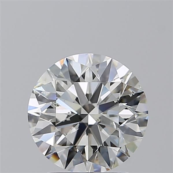 Diamant Rond 2.50 ct - Couleur I - Pureté SI2