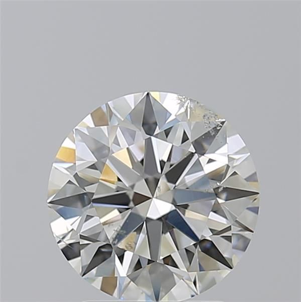 Diamant Rond 2.53 ct - Couleur H - Pureté SI2