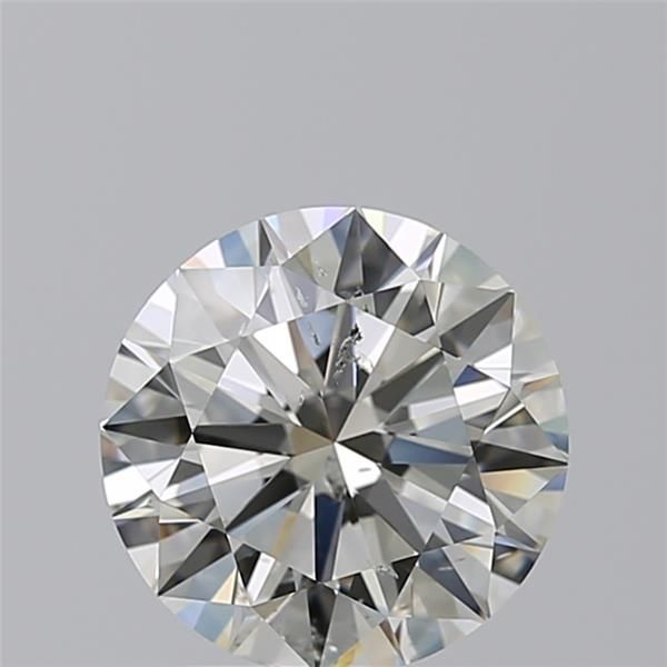 Diamant Rond 2.50 ct - Couleur J - Pureté SI2