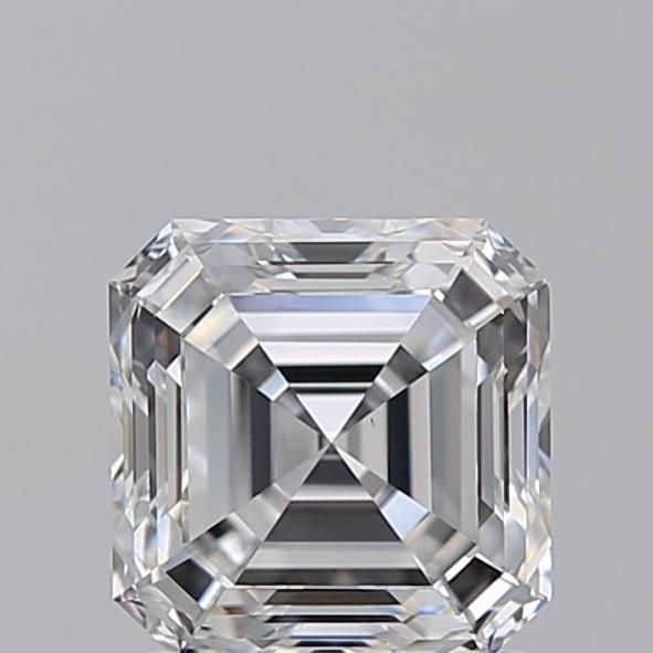 Diamant Asscher 1.51 ct - Couleur D - Pureté VS1