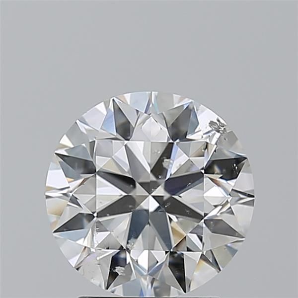 Diamant Rond 2.51 ct - Couleur H - Pureté SI2